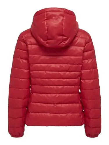 ONLY NOS Donna Onltahoe Hood Jacket Otw Noos Giacca Not Applicable, High Risk Red, S miniatura 3