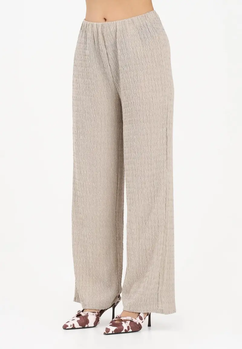 Pantalone beige da donna