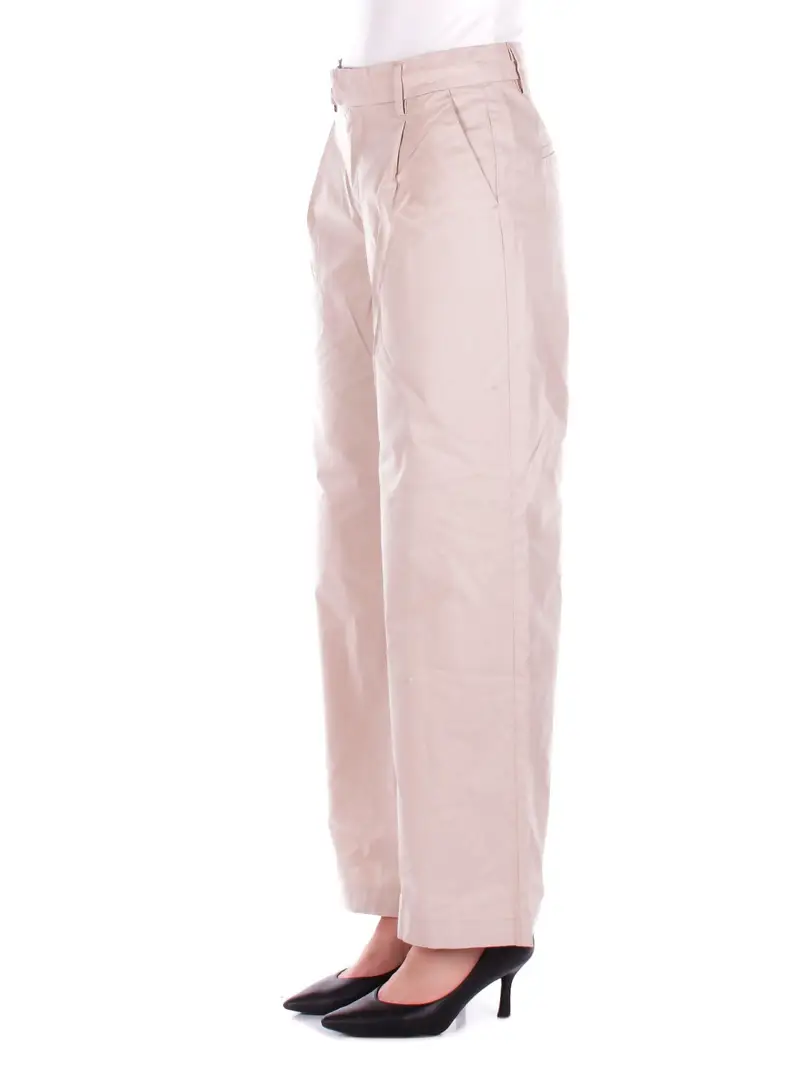 Pantalone Donna ONLY Beige Onlcarrie mw wide pleat chino miniatura 2