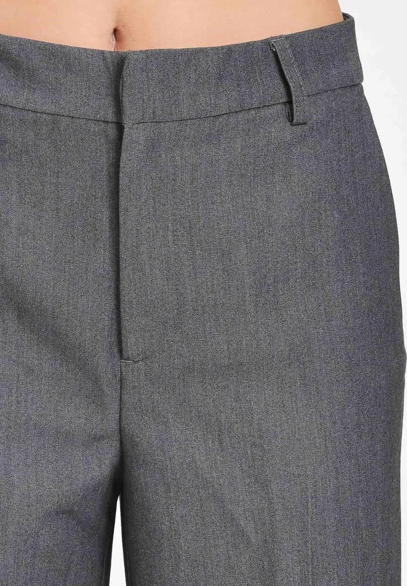 ONLY Pantalone elegante grigio da donna miniatura 2