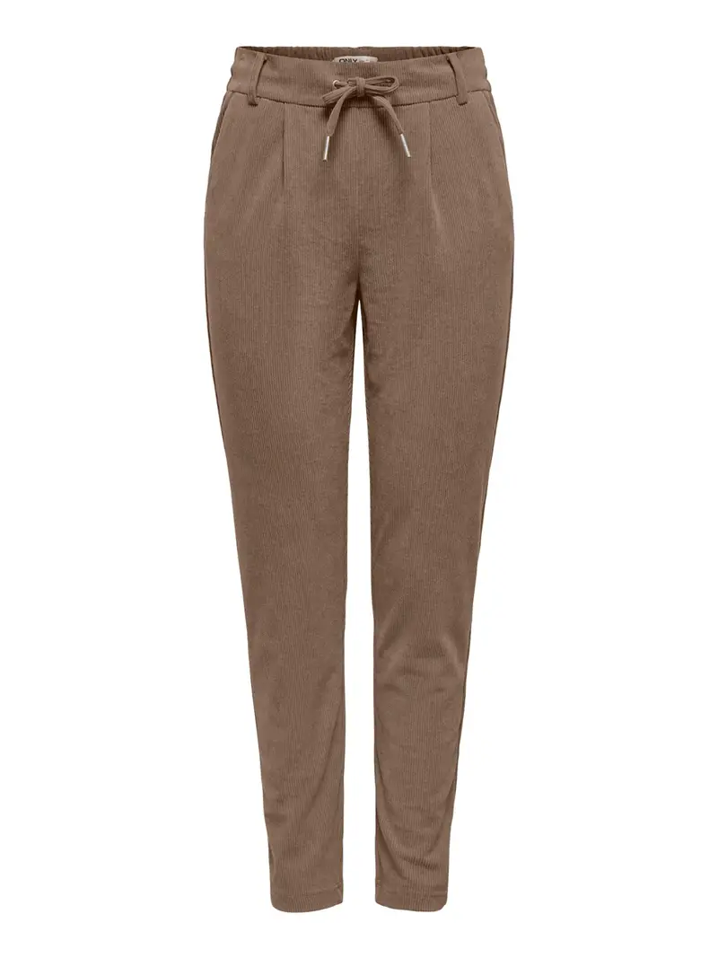 pantalone jogger only da donna - marrone