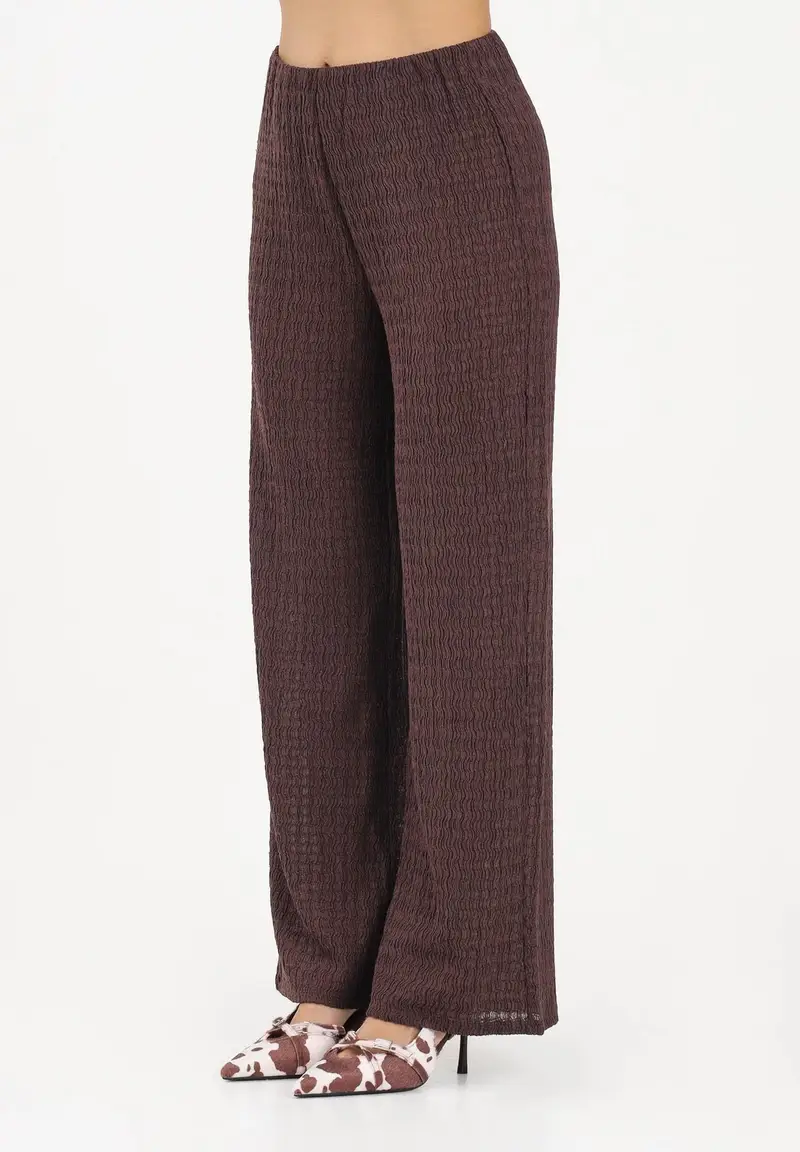 Pantalone marrone da donna