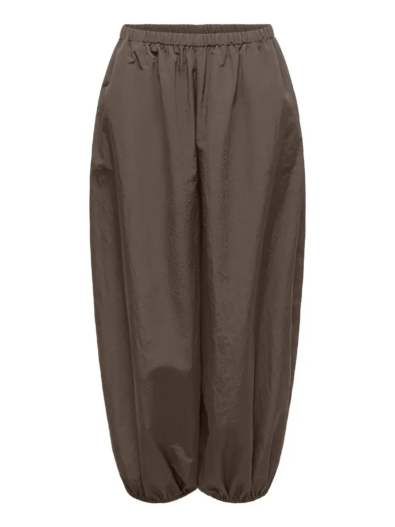 pantalone straight only azra da donna - marrone