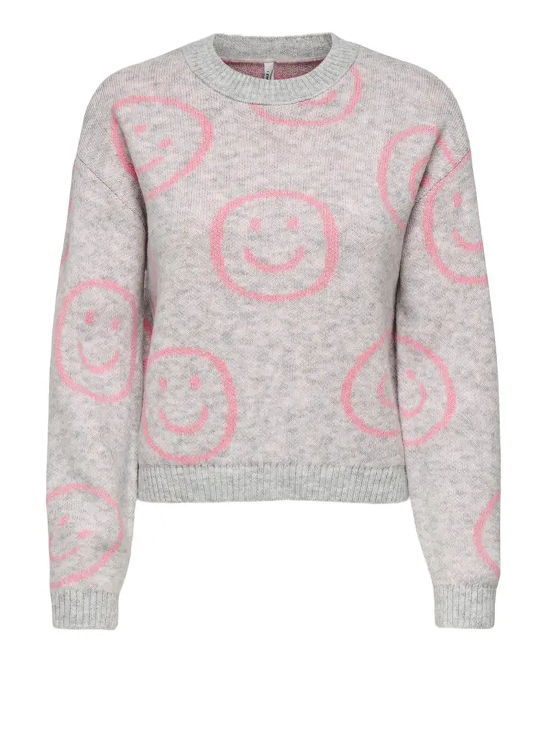 pullover only da donna - grigio