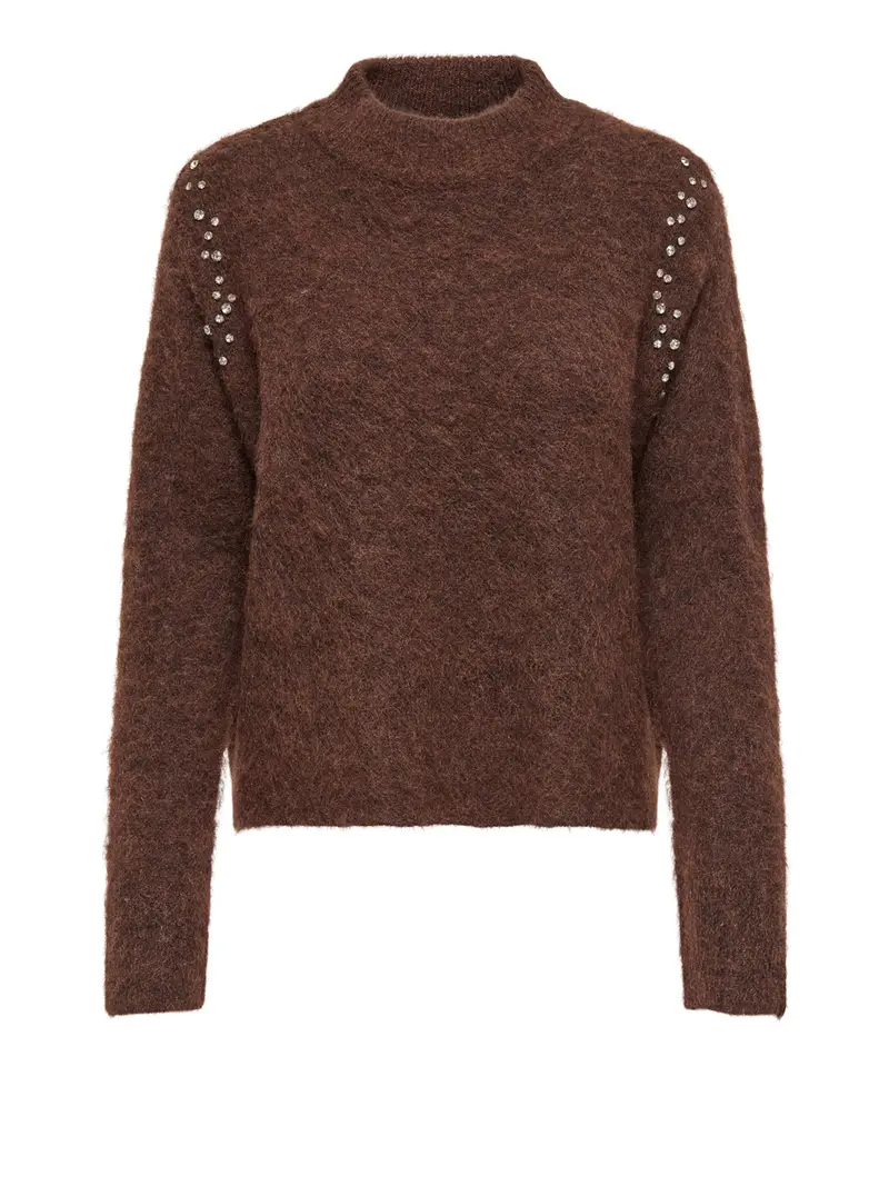 pullover only da donna - marrone