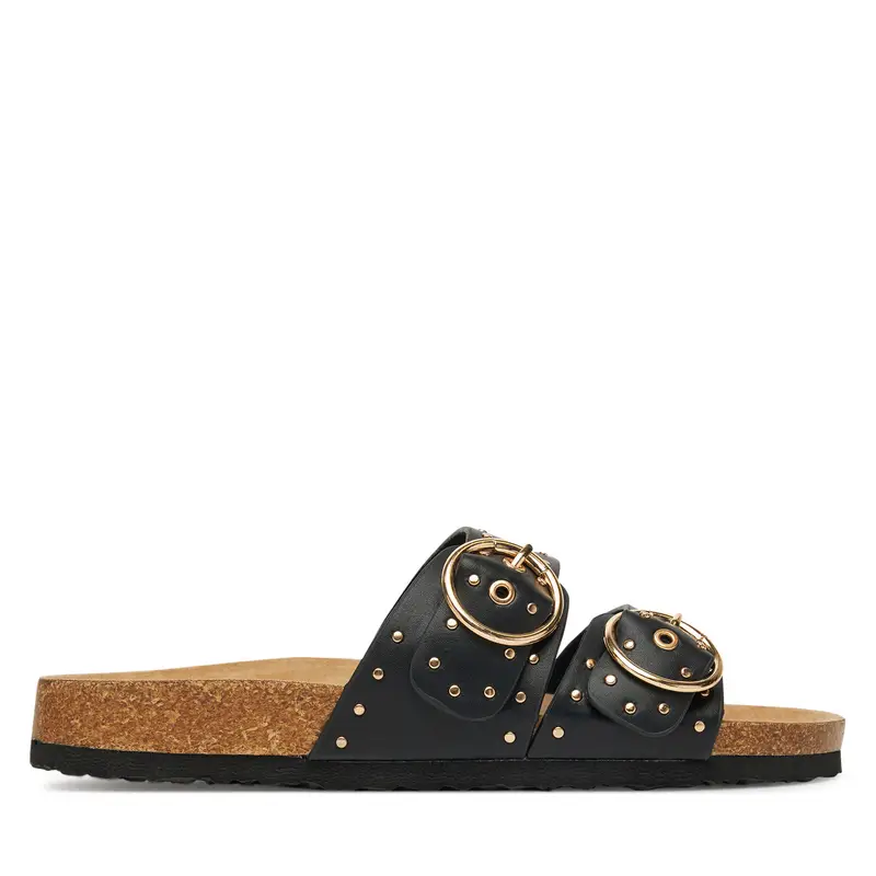 Ciabatte ONLY Shoes Onlmaxi-15 Pu Studs Buckle 15341190 Nero