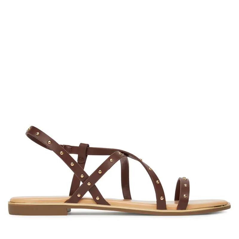 Sandali ONLY Shoes Onlmari-4 Pu Studs 15342339 Marrone