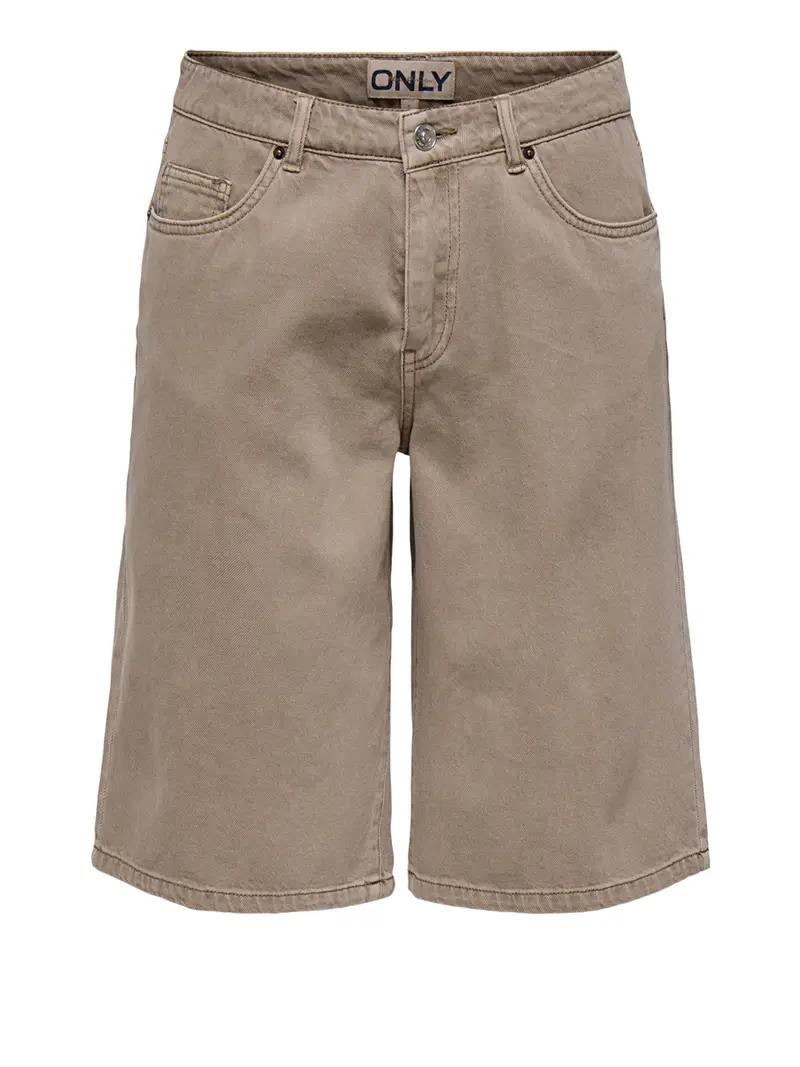 shorts only silla long da donna - grigio