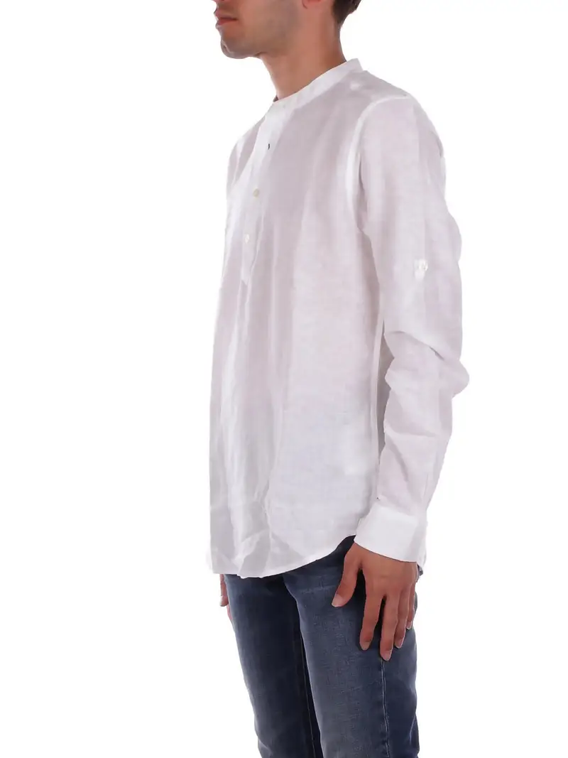 Camicia Uomo ONLY & SONS White Onscaiden life ls halfplackt miniatura 2