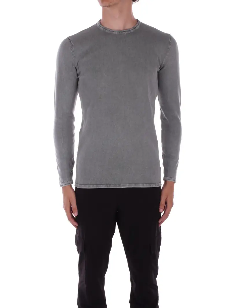 Maglia Uomo ONLY & SONS Grigio Onsgarson 12 wash crew knit