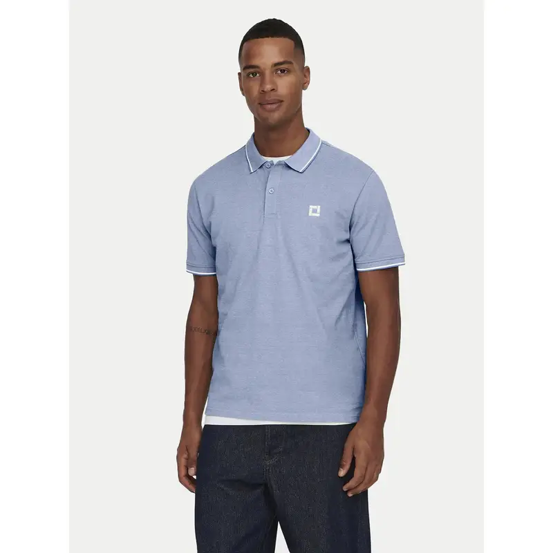 Only & Sons Polo Azzurro 3214664