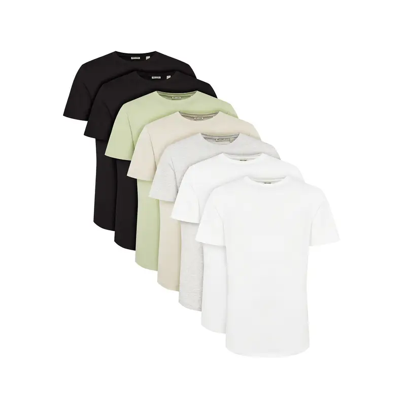 Set di 7 t-shirts Jeff 22034804 Multicolore Regular Fit