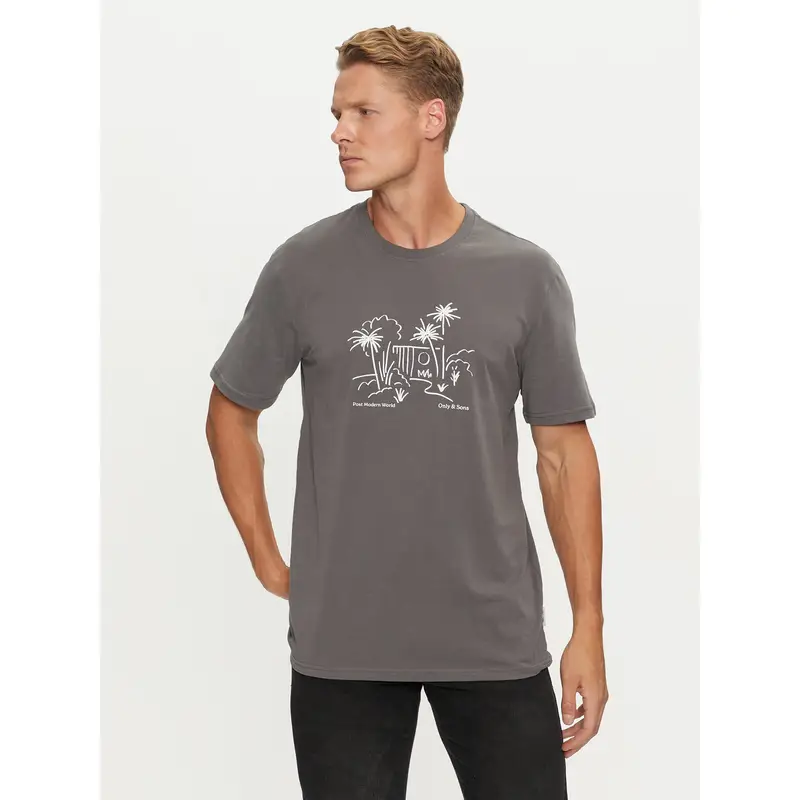 Only & Sons T-shirt Grigio 3209757