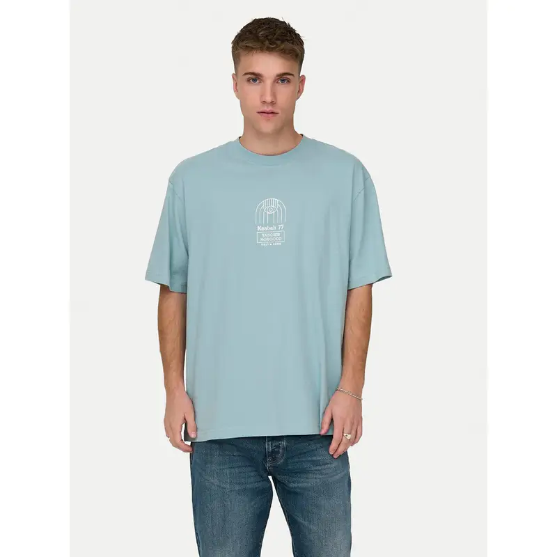 Only & Sons T-shirt Blu 4206169