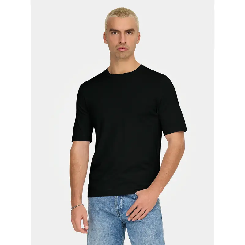 Only & Sons T-shirt Nero 3214658