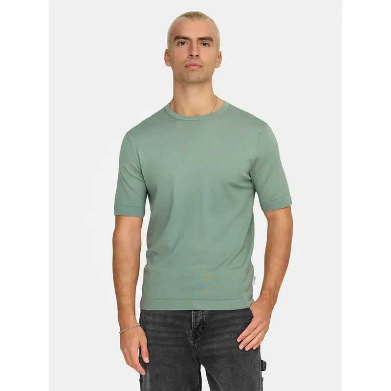 Only & Sons T-shirt Verde 3214659