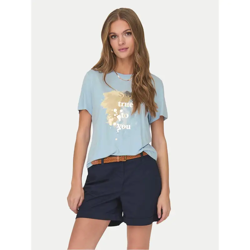 ONLY T-shirt Azzurro 3673367