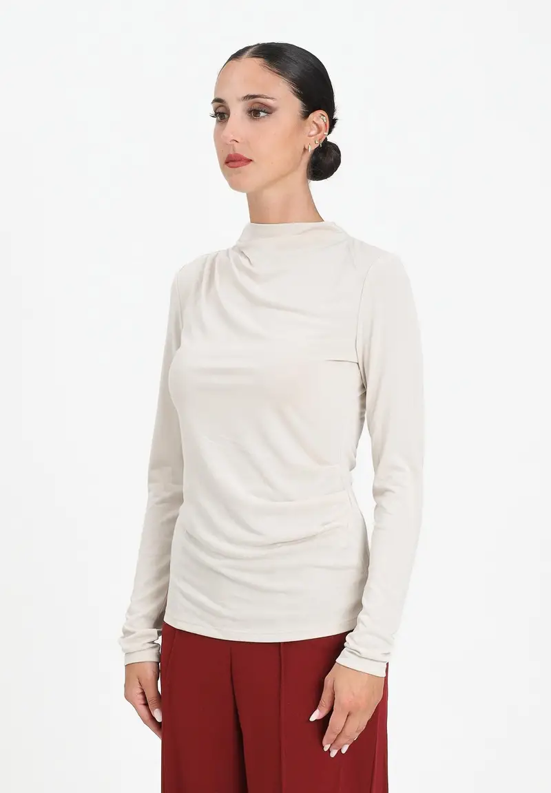 ONLY T-shirt Donna Beige 1883549