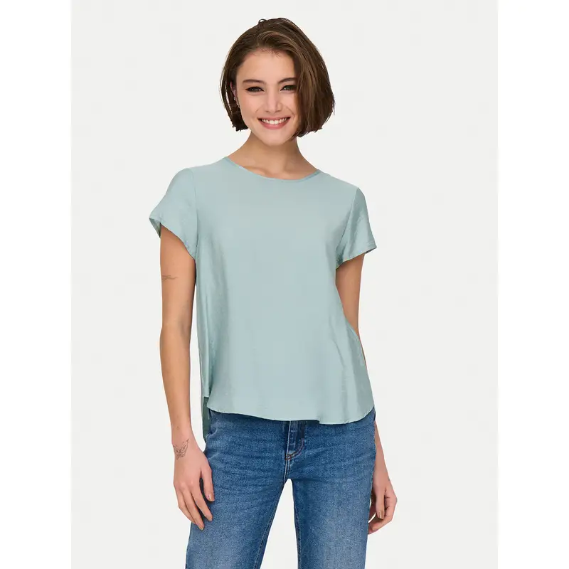 ONLY T-shirt Verde 3218805