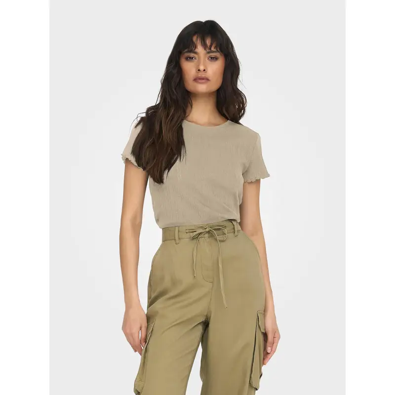 ONLY T-shirt Beige 3204475