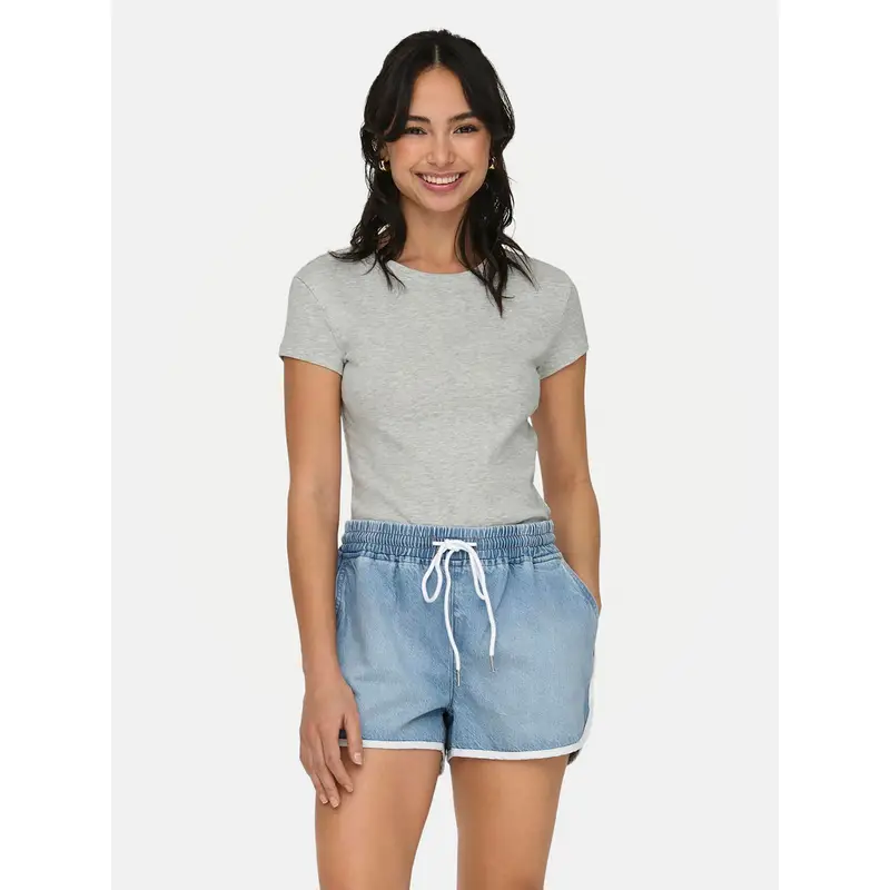 ONLY T-shirt Grigio 3218798