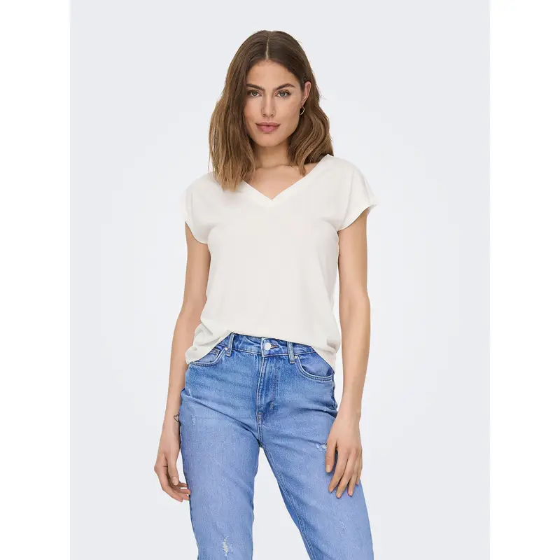 ONLY T-shirt Bianco 4205658