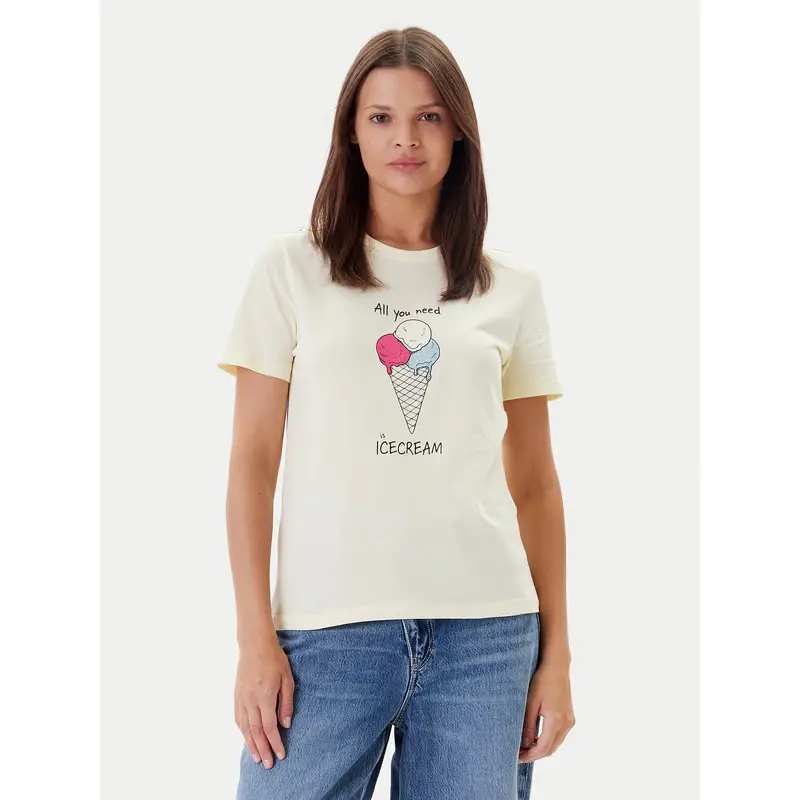 ONLY T-shirt Giallo 3223171