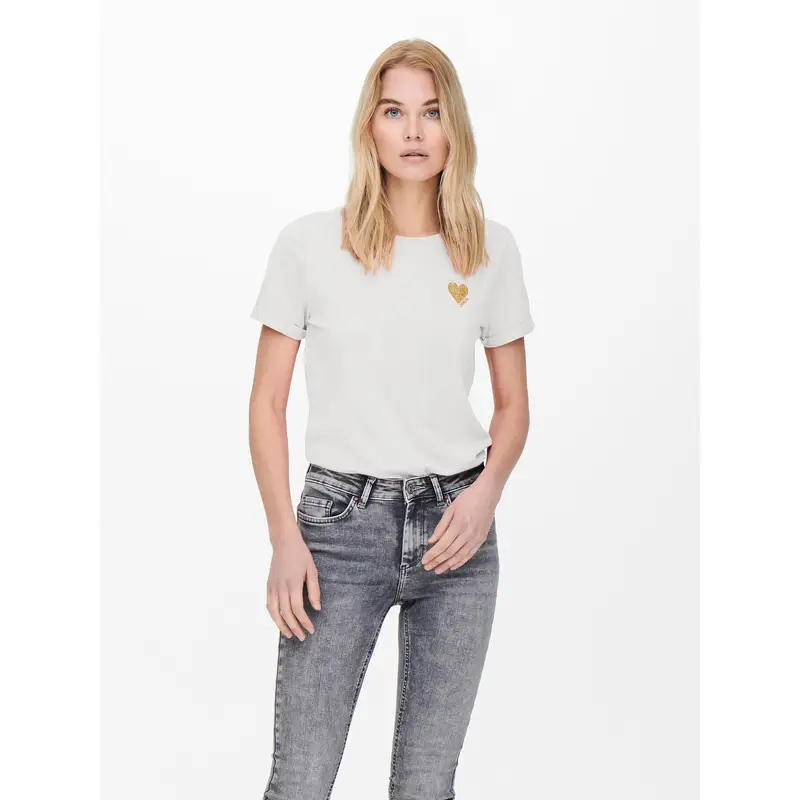 Only Maglia Kita Bianco Regular Fit