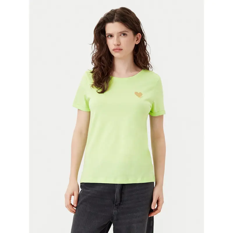 T-shirt Kita 15244714 Verde Regular Fit