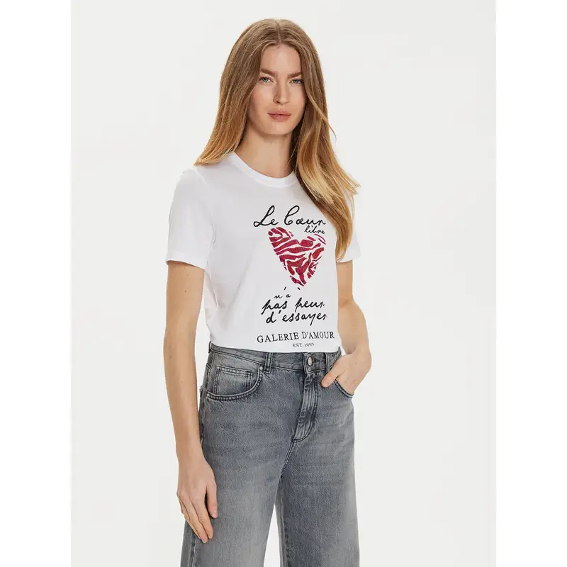 T-shirt Kita 15332698 Bianco Regular Fit