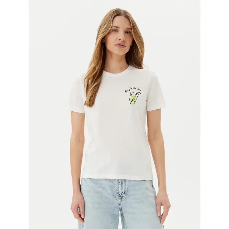 T-shirt Kita 15349150 Bianco Regular Fit