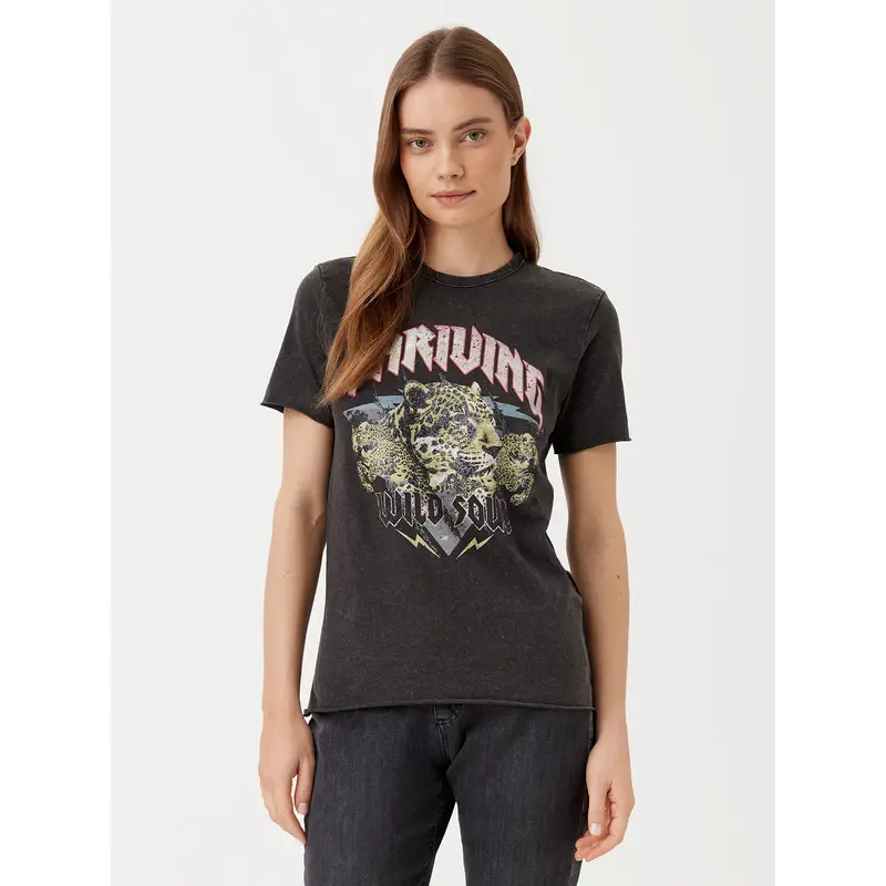 ONLY T-shirt Nero 3214529