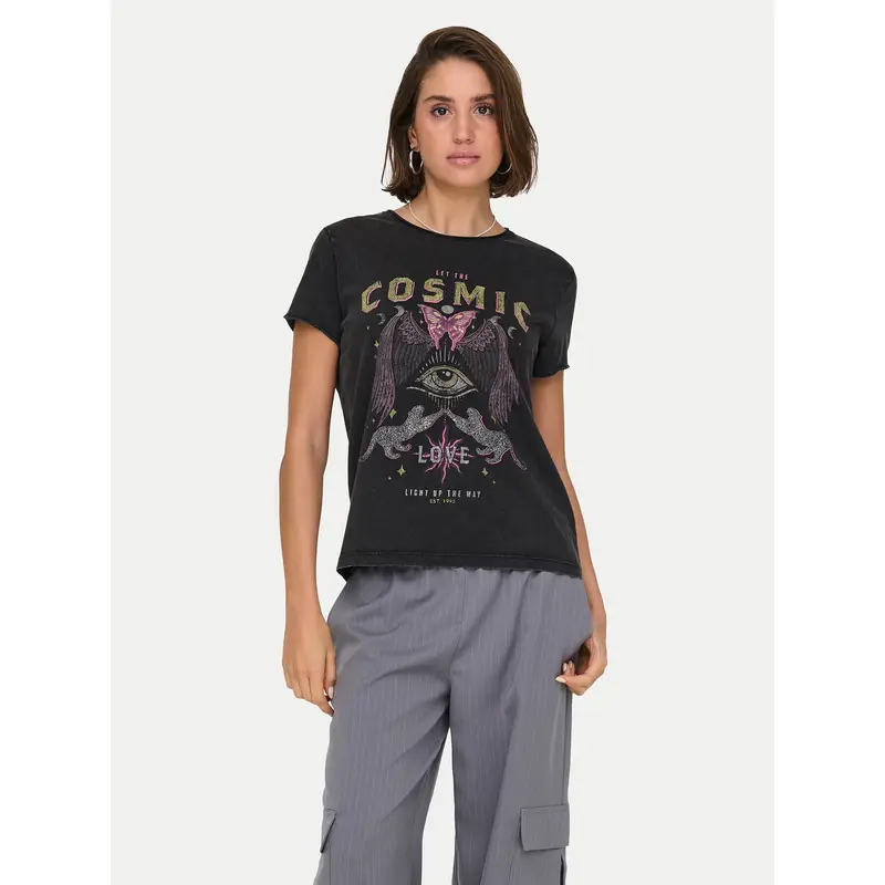 ONLY T-shirt Nero 3214230