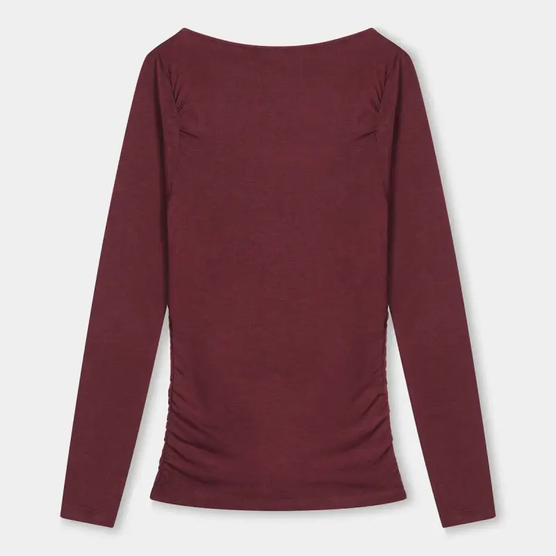 ONLY T-shirt Donna Bordeaux 2683539 miniatura 2