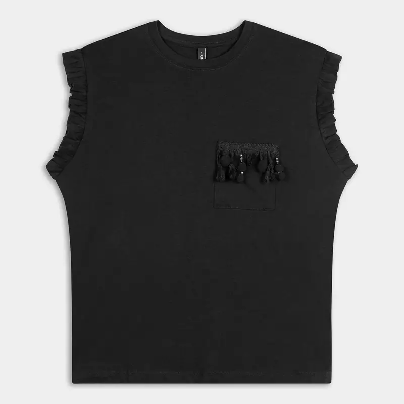 ONLY T-shirt Donna Nero 2501801