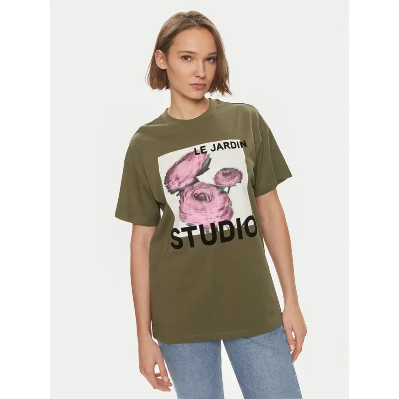 ONLY T-shirt Verde 3340648