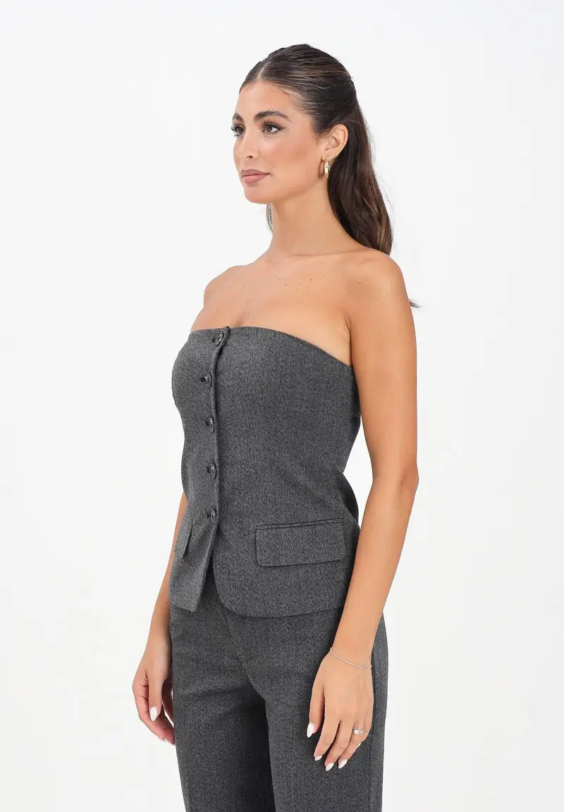 ONLY Top Donna Grigio 2817566