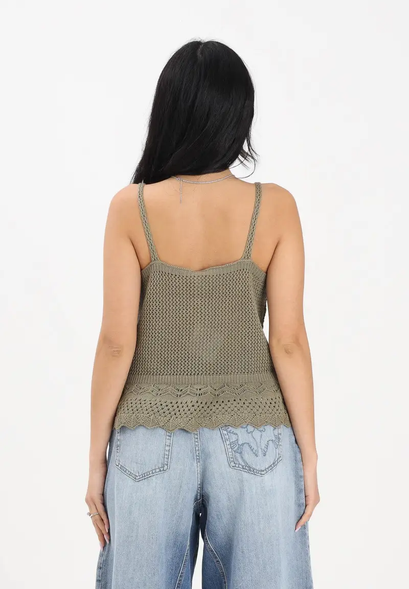 ONLY Top Donna Verde 4319567 miniatura 3