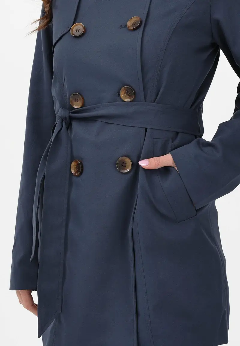 ONLY Trench Donna Blu 4144654 miniatura 3