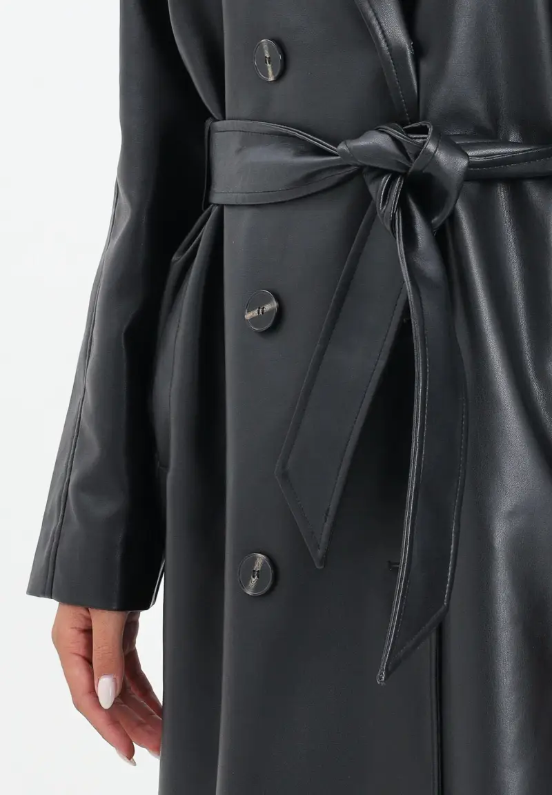 ONLY Trench Donna Nero 2817783 miniatura 3