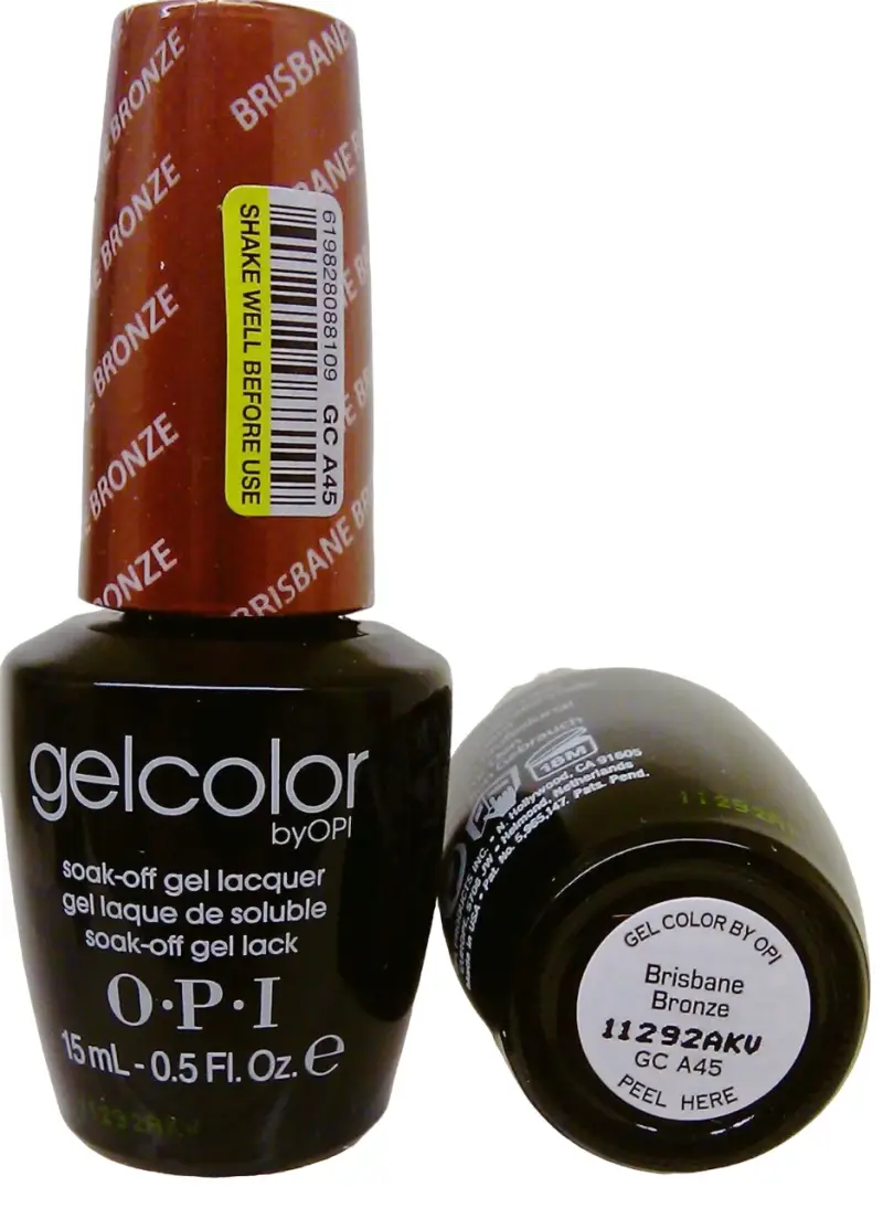 Gel Color Smalto Semipermanente GC A45 Brisbane Bronzo 15 ml