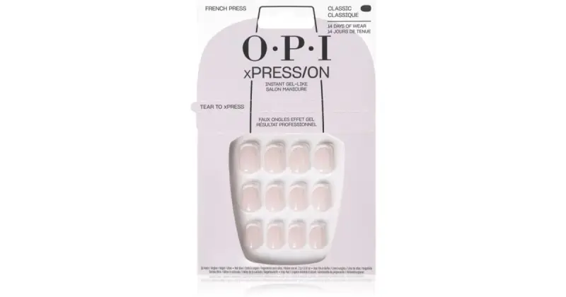 Xpress-On Unghie Artificiali Nail Art French Manicure 30 U