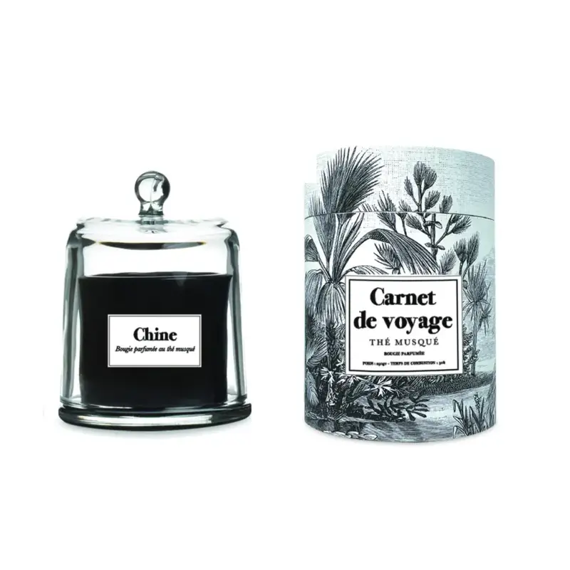 Diario di viaggio candele pm tè al muschio Opjet