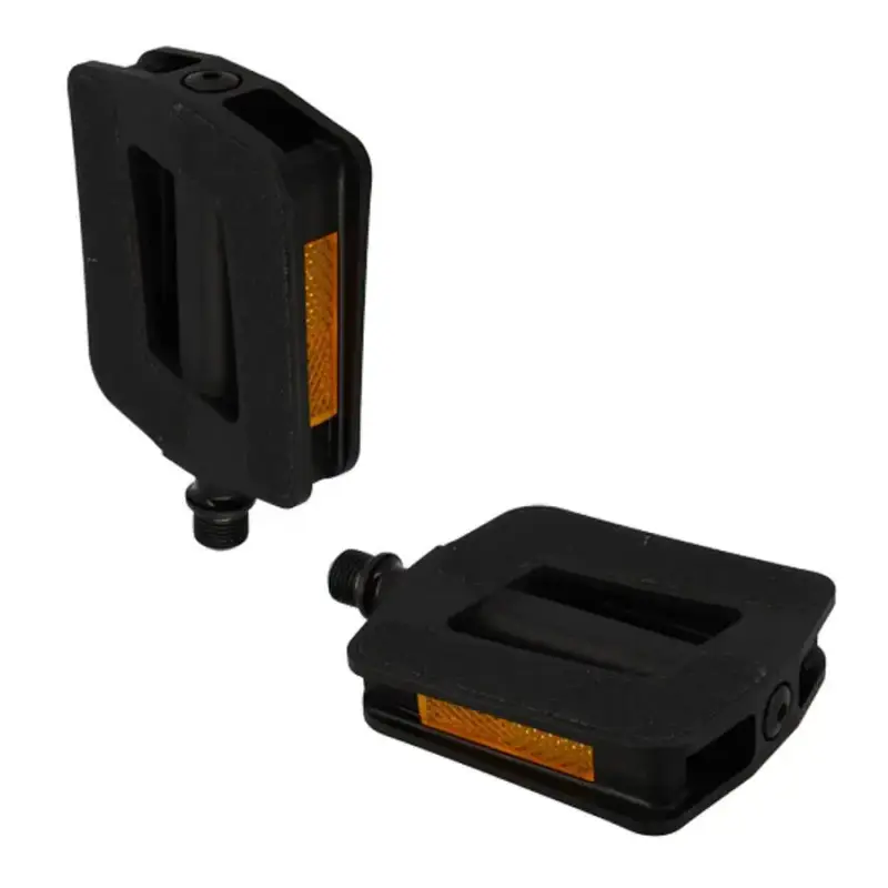 Coppia di pedali con superficie abrasiva antiscivolo Optimiz Resine