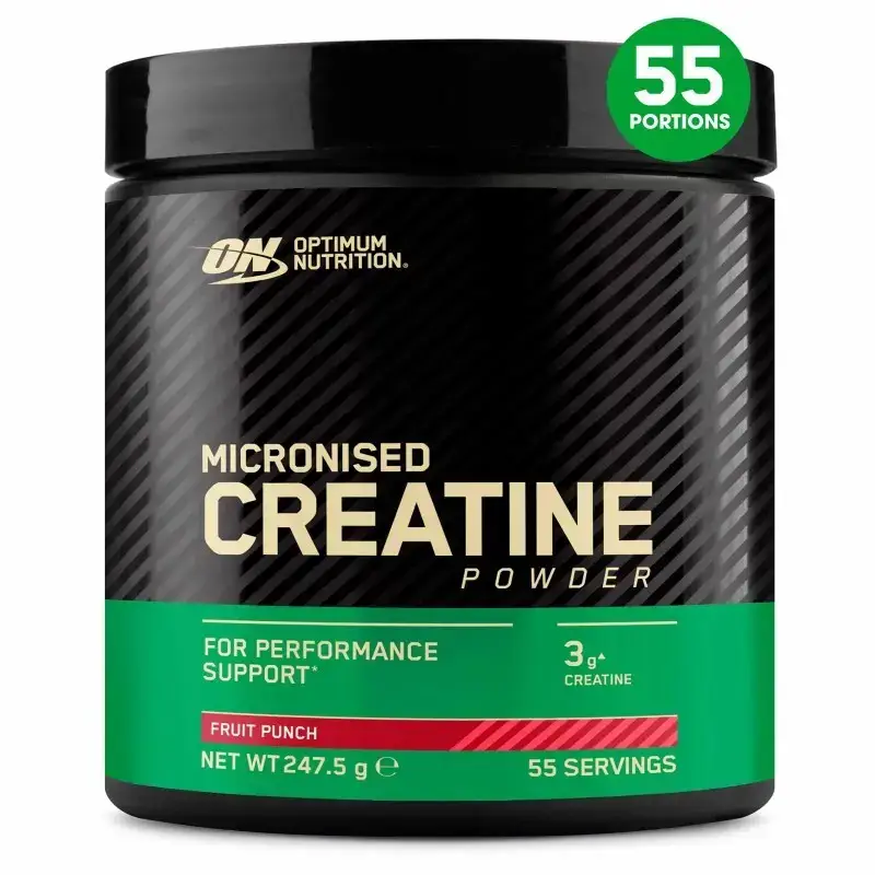 Creatina micronizzata in polvere cocktail di frutta Optimum Nutrition