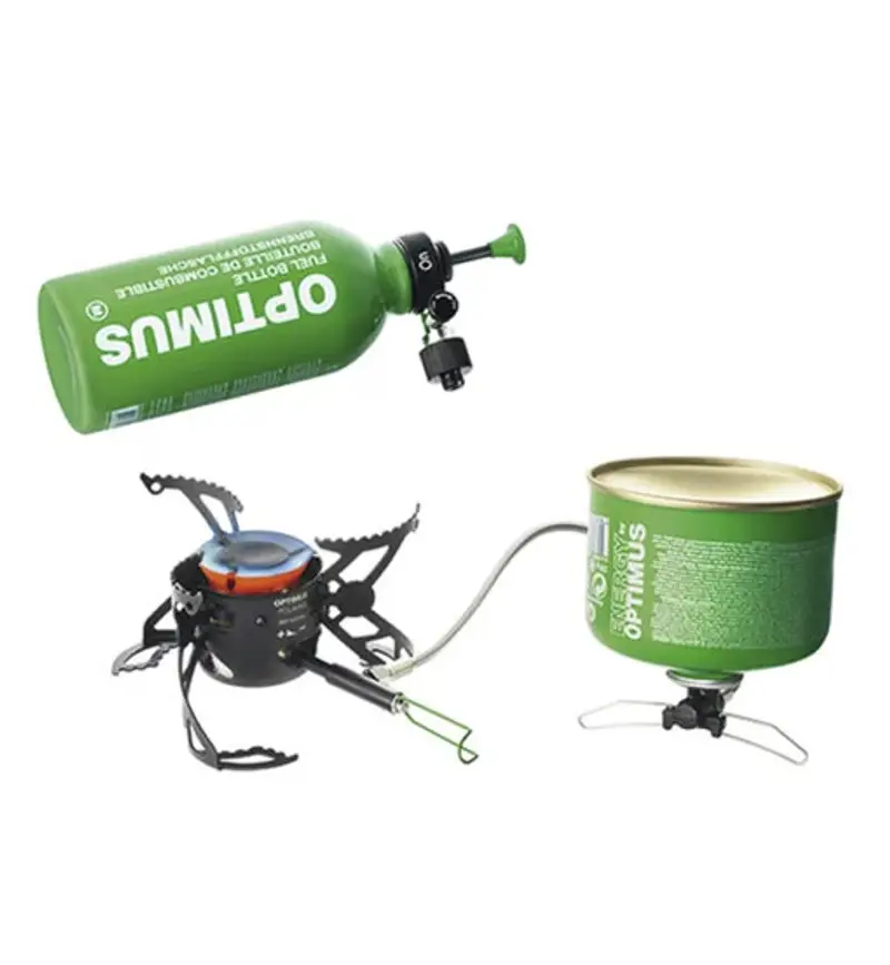 Polaris Optifuel + 0.4L Fuel Bottle - fornello Green