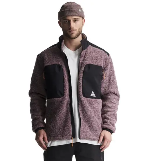 Grizzly W - giacca in pile - unisex Violet