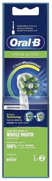 Oral-B Dual Cross Action Testine Ricambio