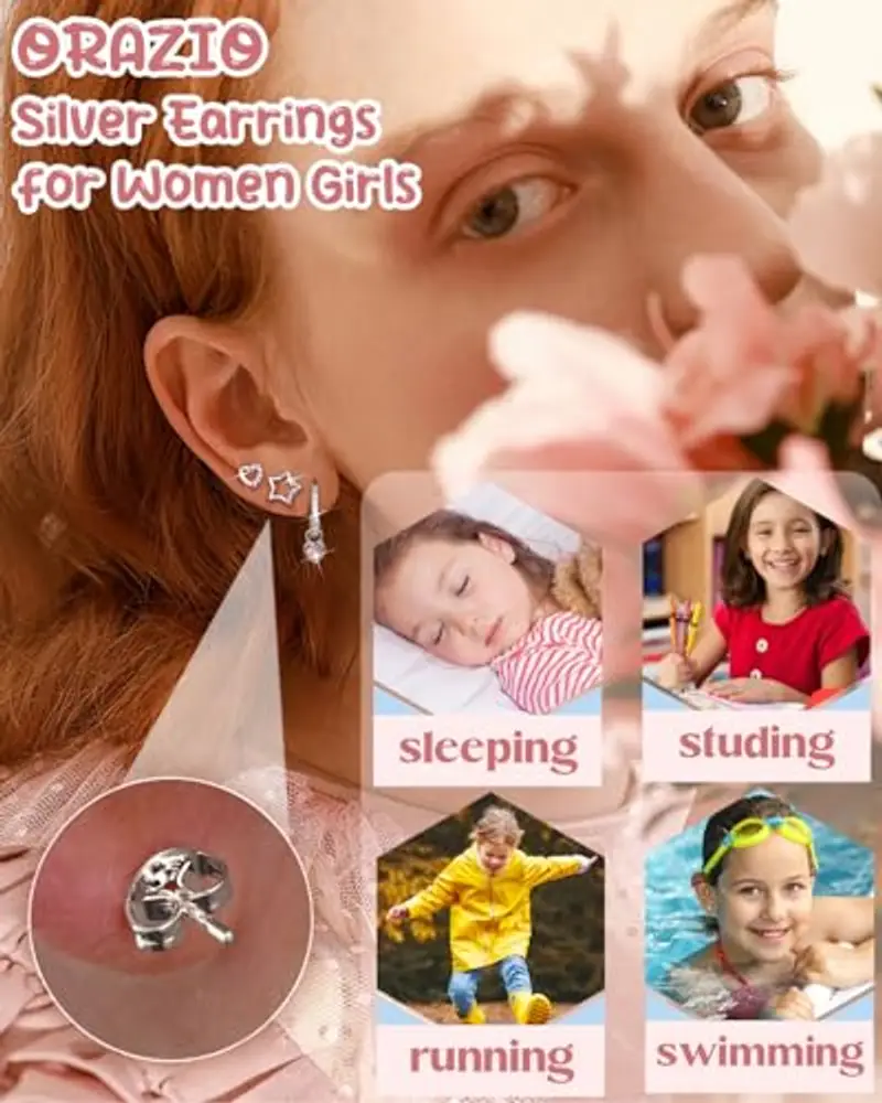 ORAZIO Orecchini Donna Rosa 1987435 miniatura 3