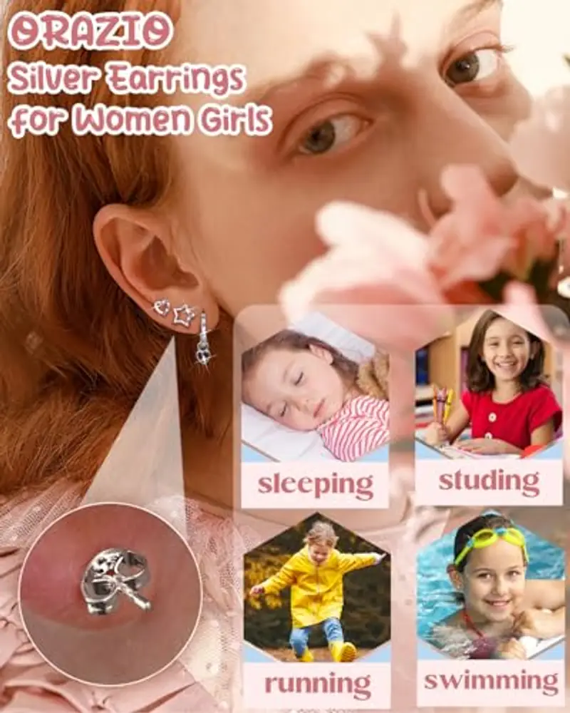 ORAZIO Orecchini Donna Viola 1987434 miniatura 3